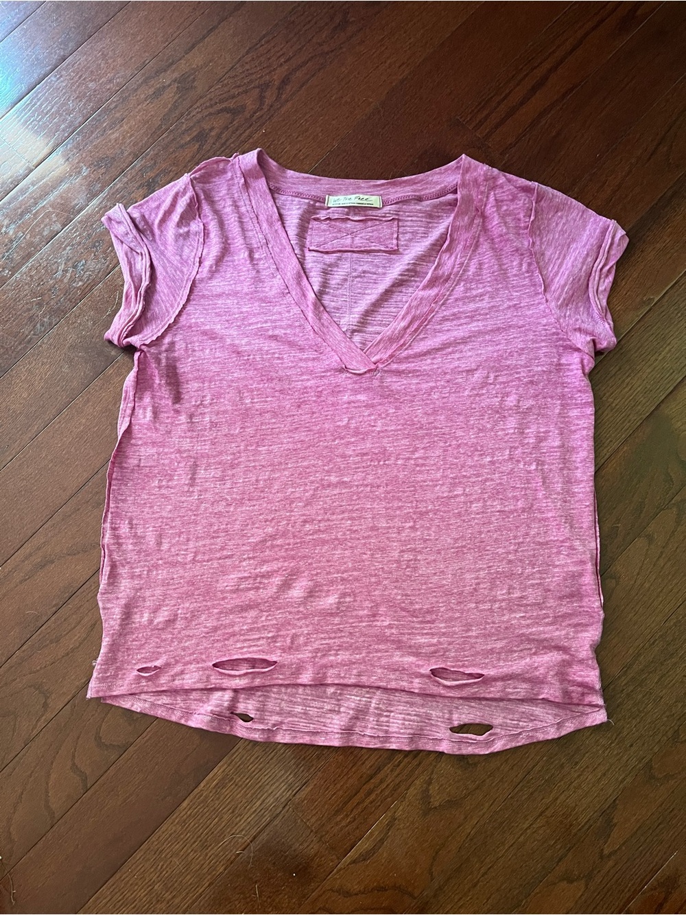 Free People - We The Free pink tee